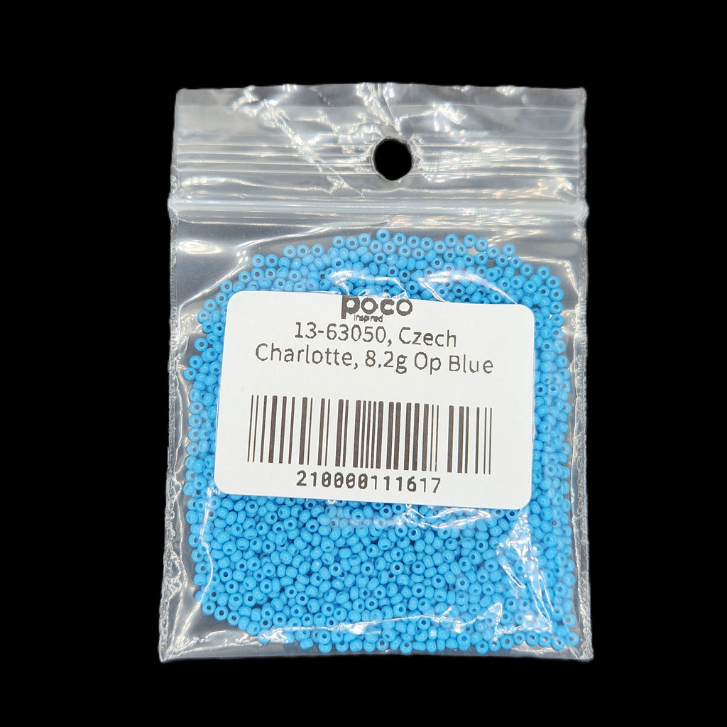 13-63050, Czech Charlotte, 8.2g Op Blue
