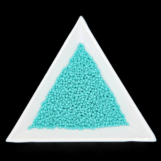 13-63130, Czech Charlotte 8.2g Op Turquoise