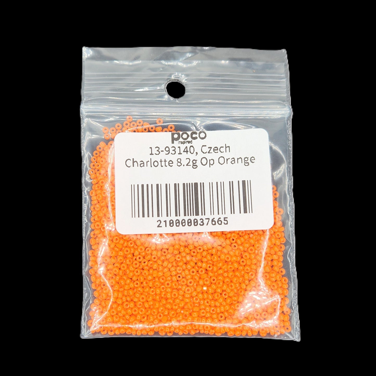 13-93140, Czech Charlotte 8.2g Op Orange