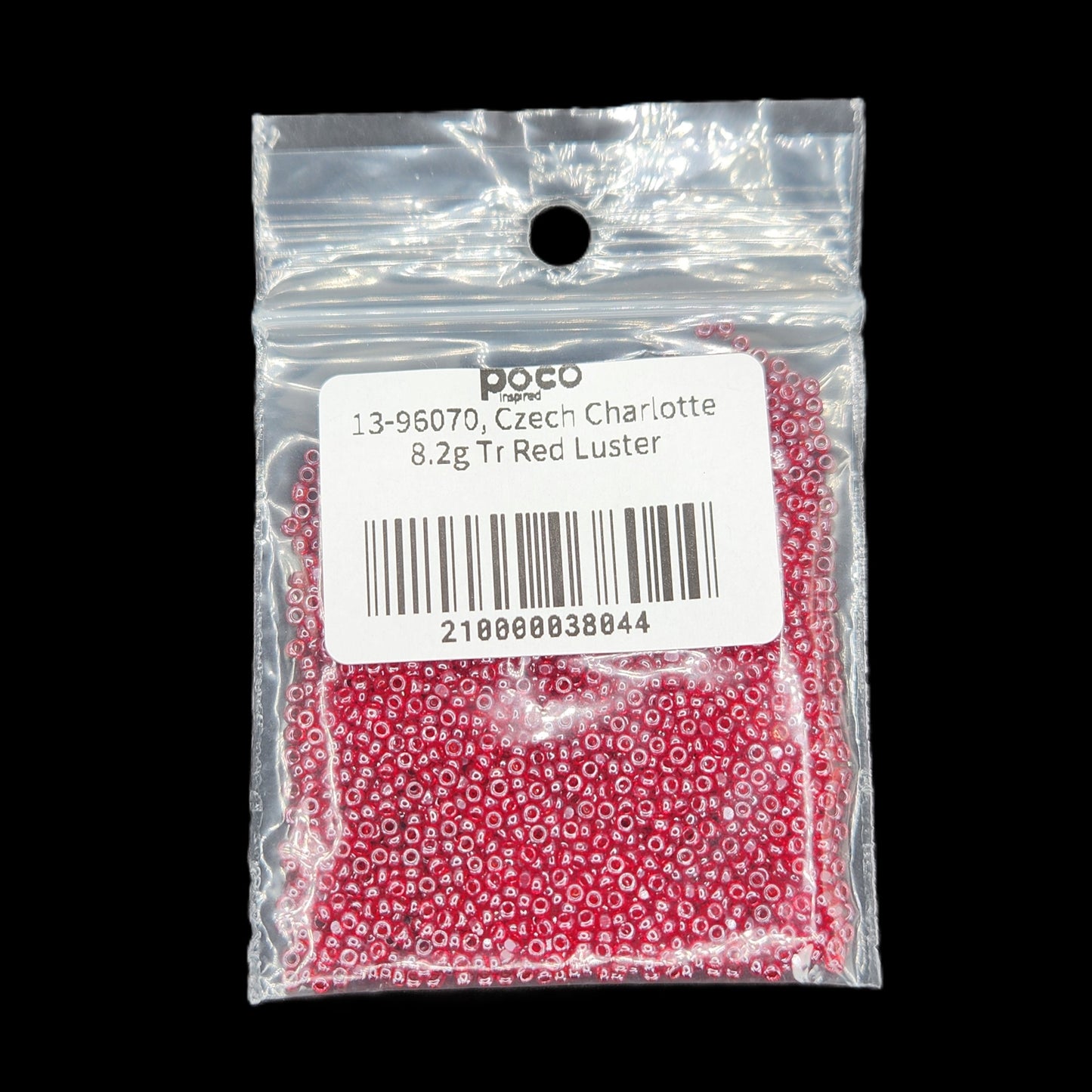 13-96070, Czech Charlotte 8.2g Tr Red Luster