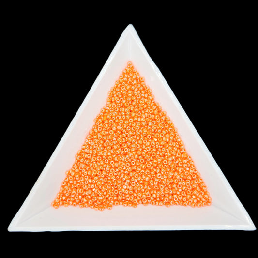 13-98140, Czech Charlotte 8.2g Op Orange Luster