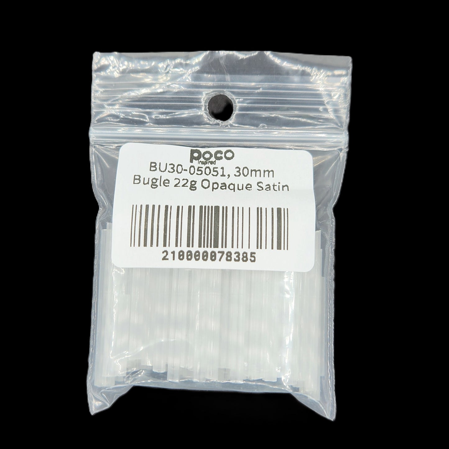 BU30-05051, 30mm Bugle 22g Opaque Satin