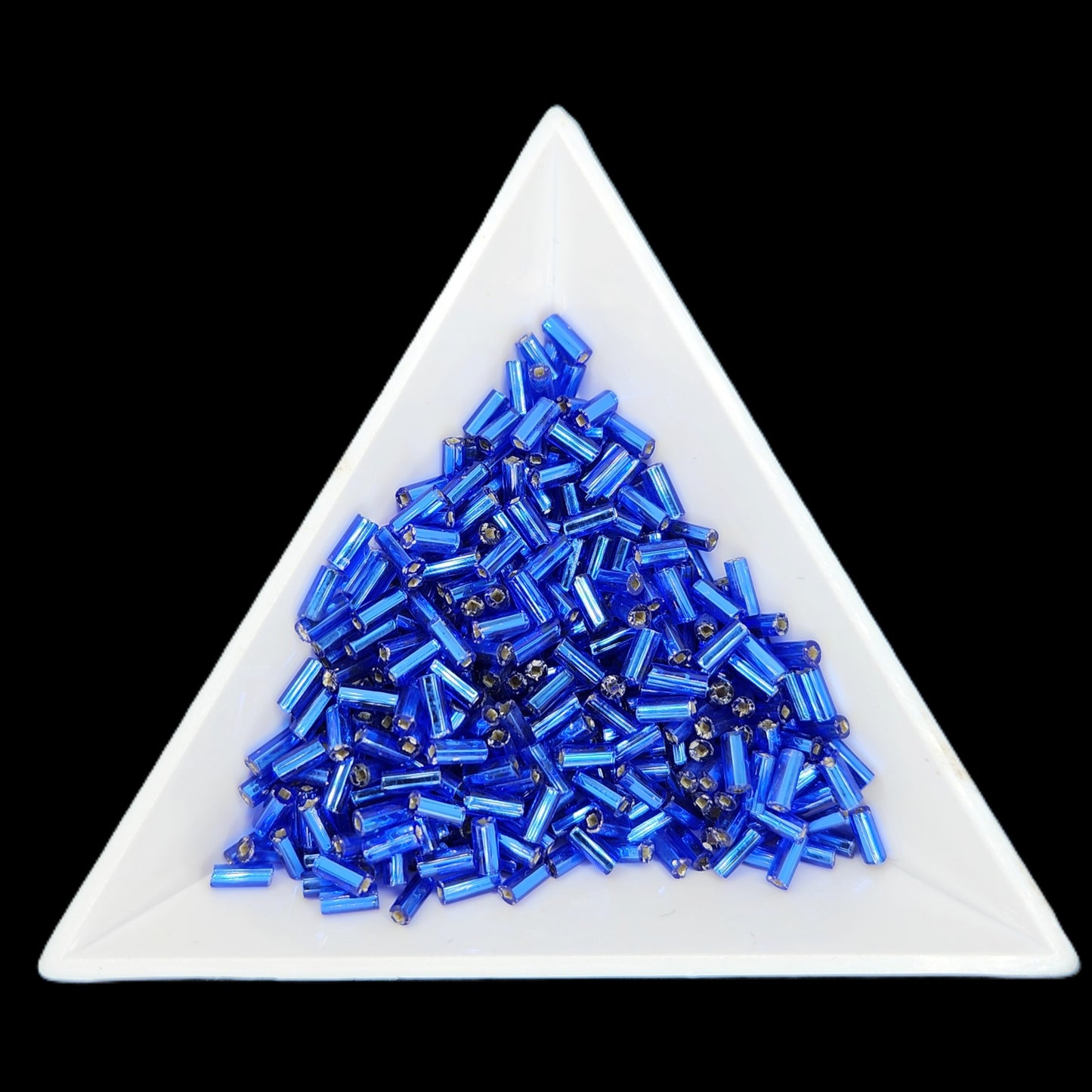 BU2-37080 , #2 Bugle 22g Silver Lined Dark Blue