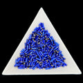 BU2-37100 , #2 Bugle 22g Silver Lined Royal Blue