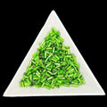 BU2-57430, #2 Bugle 22g Silver Lined Pale Green