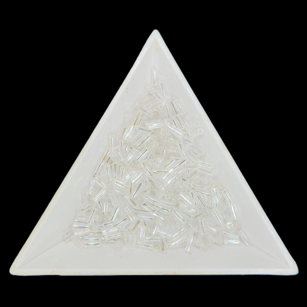 BU2-58135, #2 Bugle 22g Tr Crystal AB