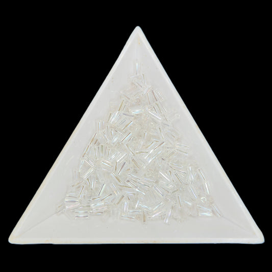 BU2-58135, #2 Bugle 22g Tr Crystal AB