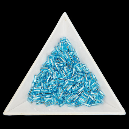 BU2-67000 , #2 Bugle 22g Silver Lined Aqua