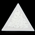 BU3-03050, #3 Bugle, 22g Op White