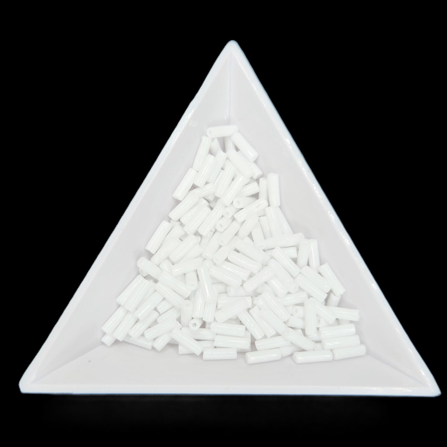 BU3-03050, #3 Bugle, 22g Op White