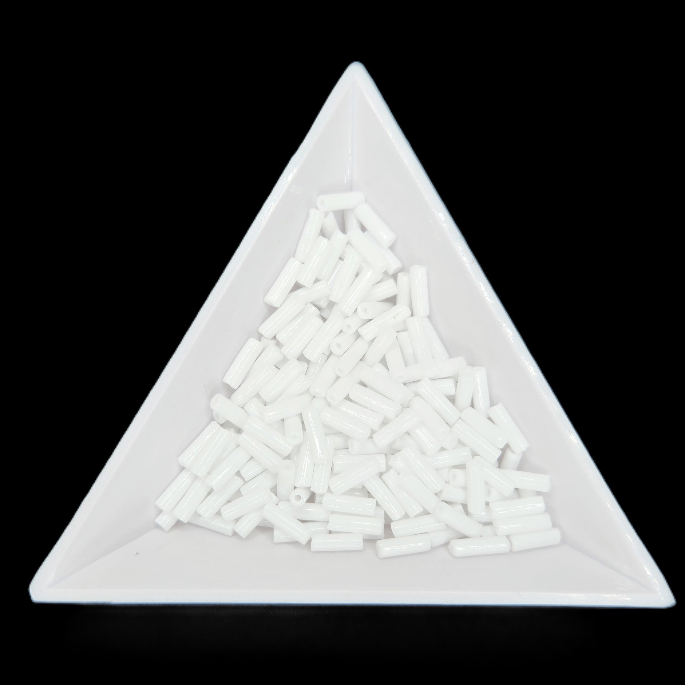 BU3-03050, #3 Bugle, 22g Op White