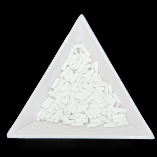 BU3-03050, #3 Bugle, 22g Op White