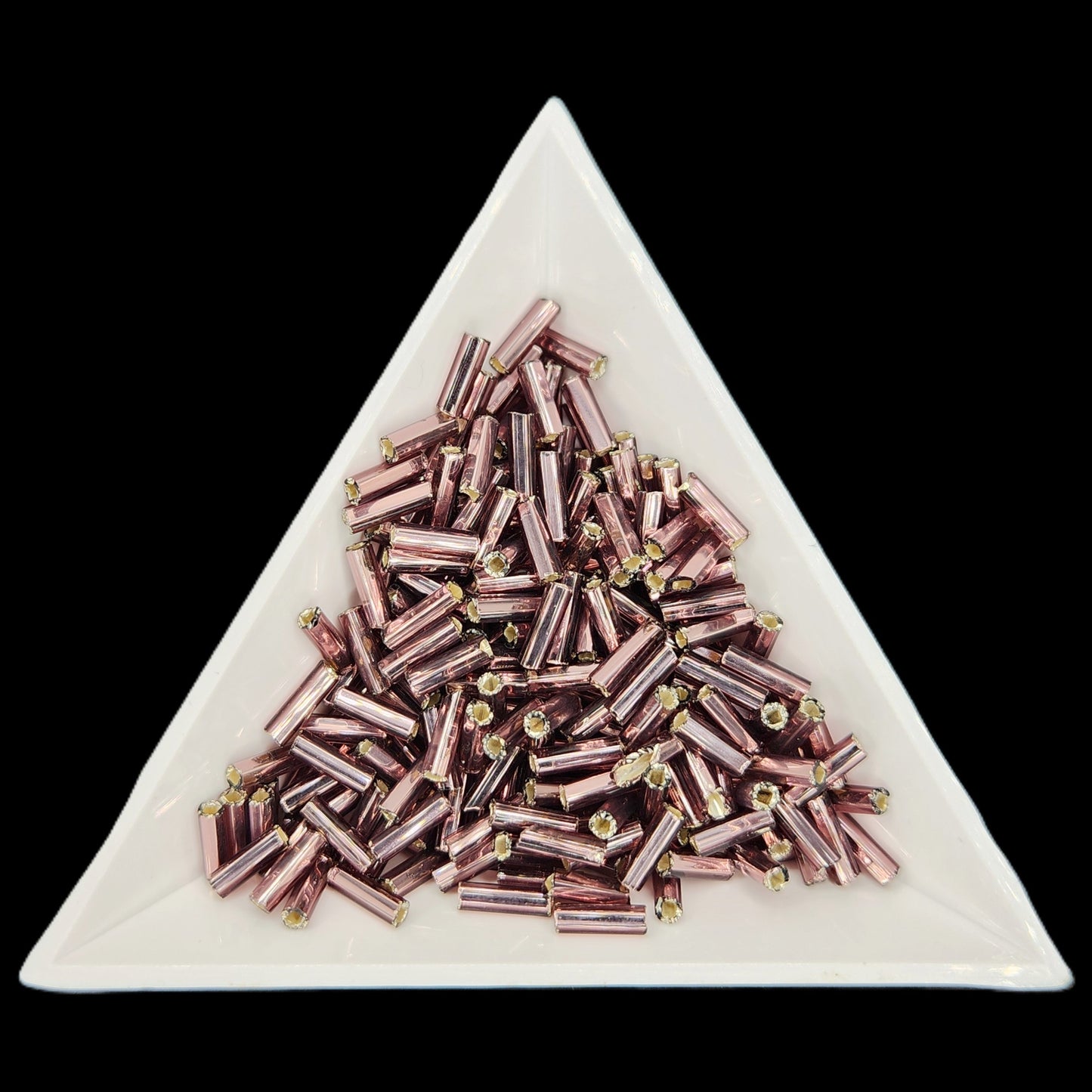 BU3-27060, #3 Bugle 22g Silver Lined Purple