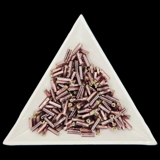 BU3-27060, #3 Bugle 22g Silver Lined Purple