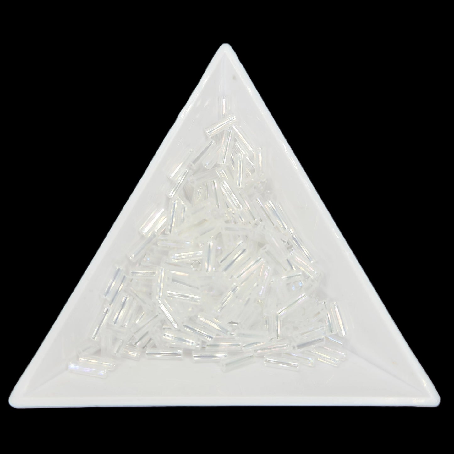 BU3-58135, #3 Bugle 22g Transparent Crystal Iris