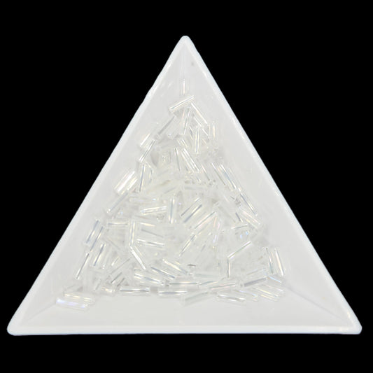 BU3-58135, #3 Bugle 22g Transparent Crystal Iris