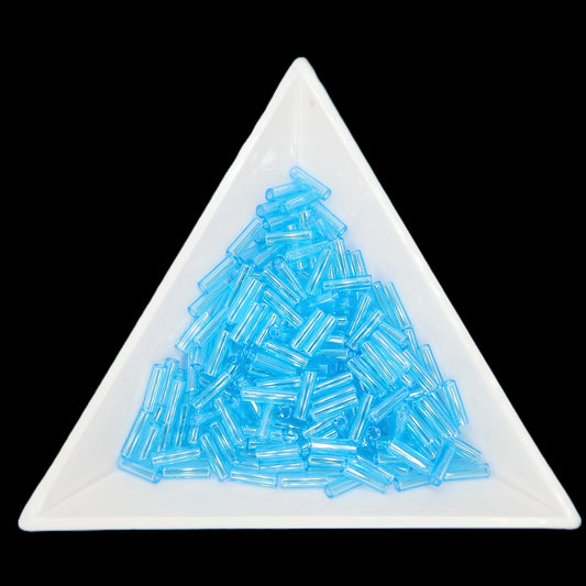 BU3-66000, #3 Bugle 22g Transparent Aqua Luster