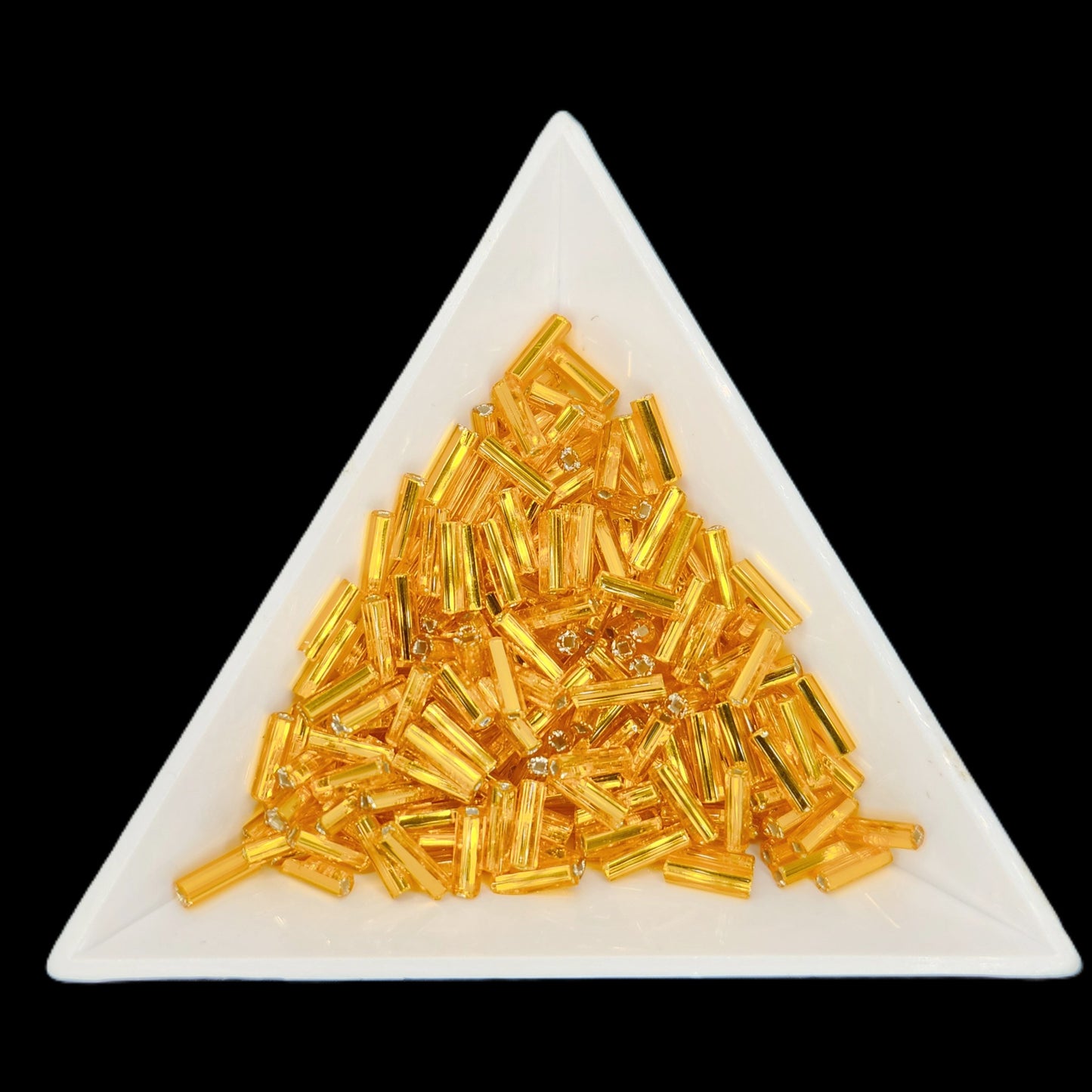 BU3-87060, #3 Bugle, 22g Silver Lined Dark Yellow