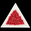 BU3-97090, #3 Bugle 22g Silver Lined Red