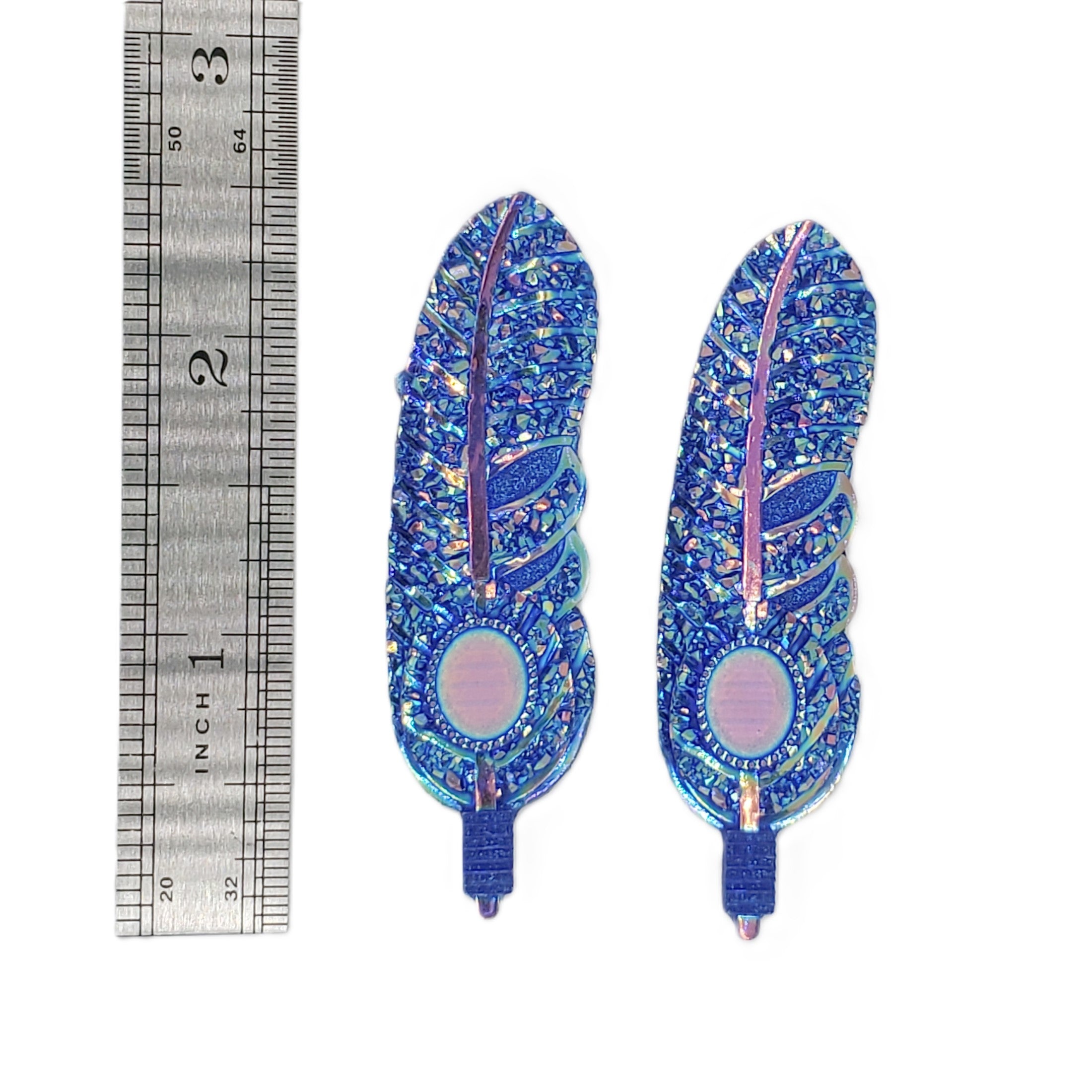 Resin Cabochon - Feather