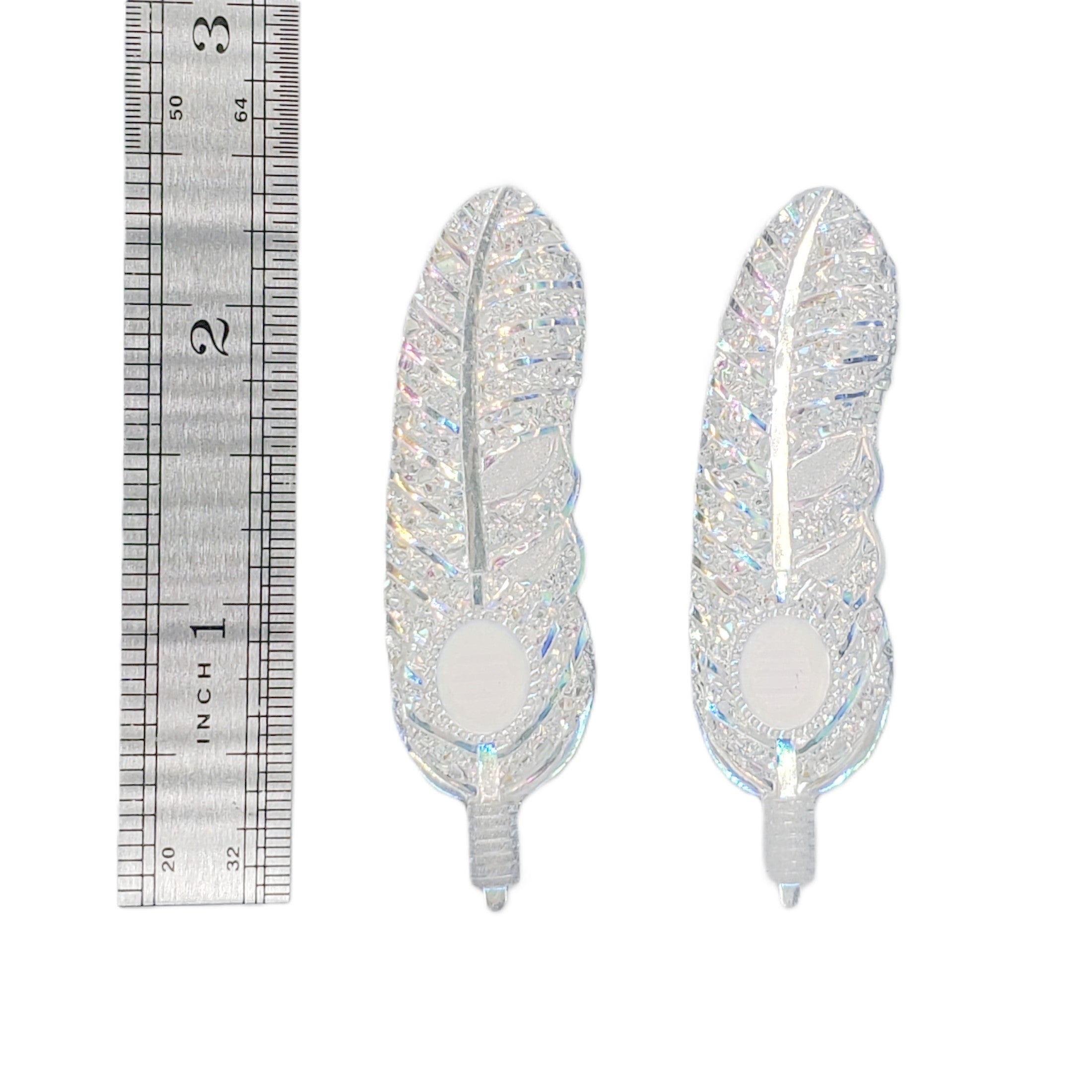Resin Cabochon - Feather
