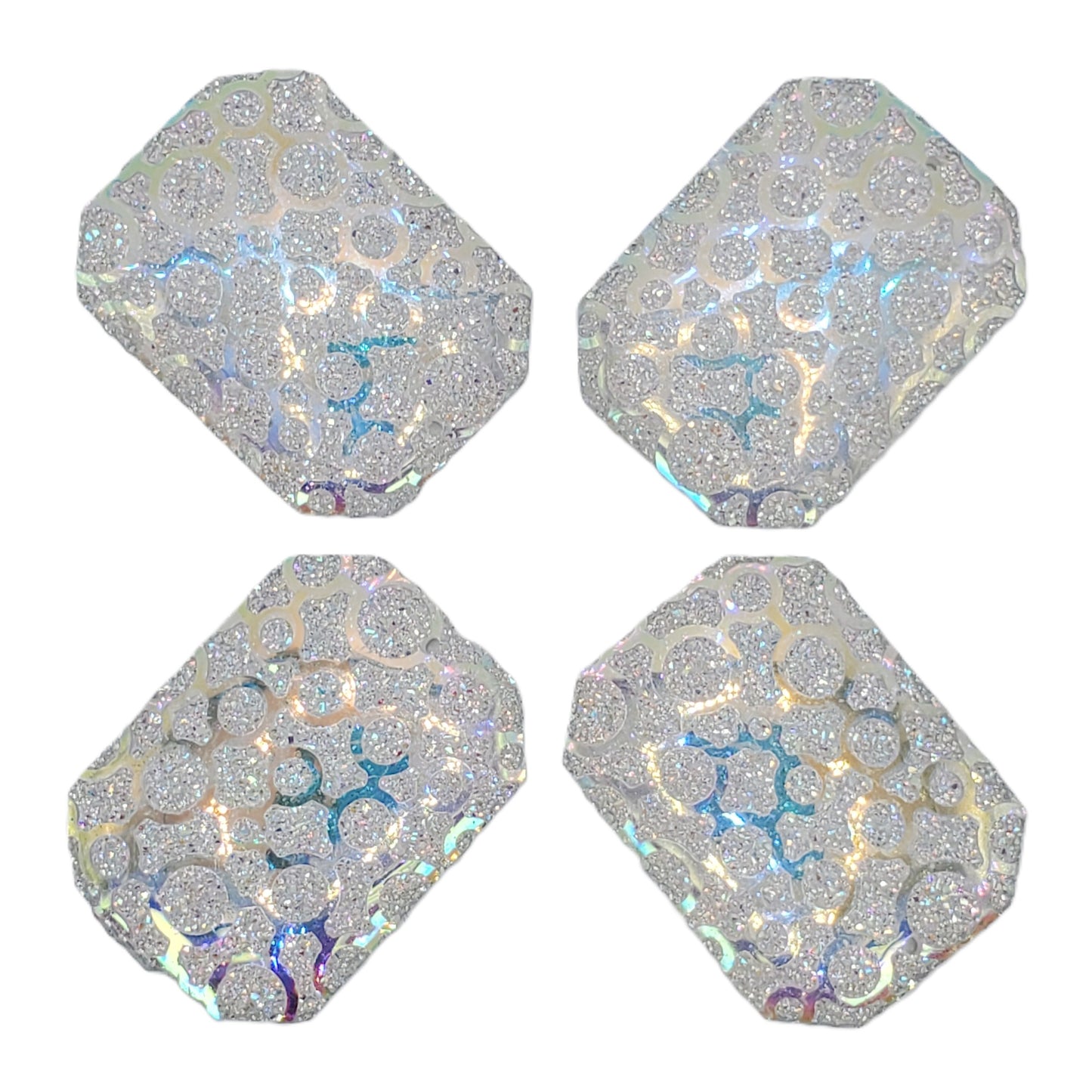 Resin Cab - Rectangle Large, Circles