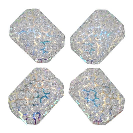 Resin Cab - Rectangle Large, Circles