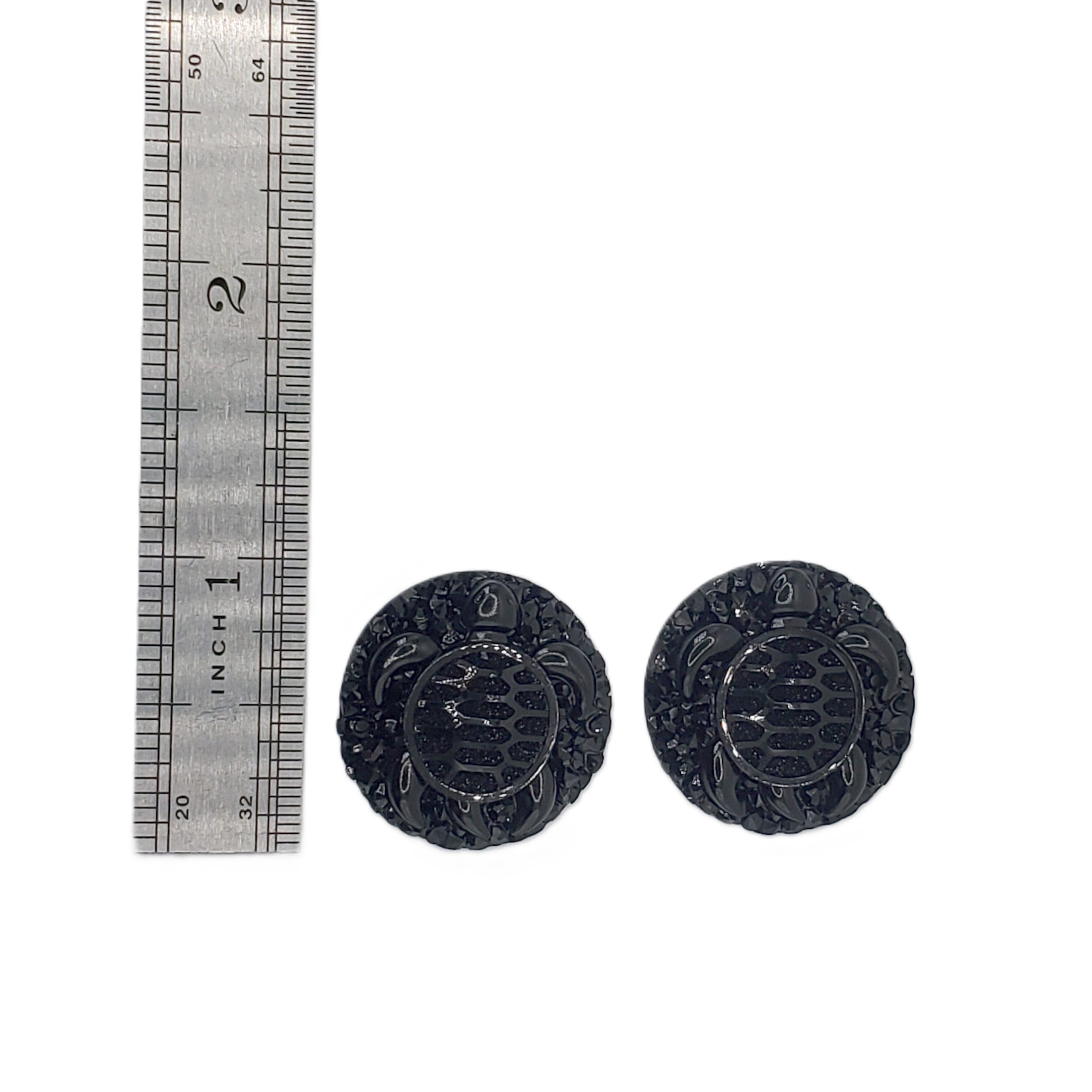 Resin Cab - Round Large, Turtle