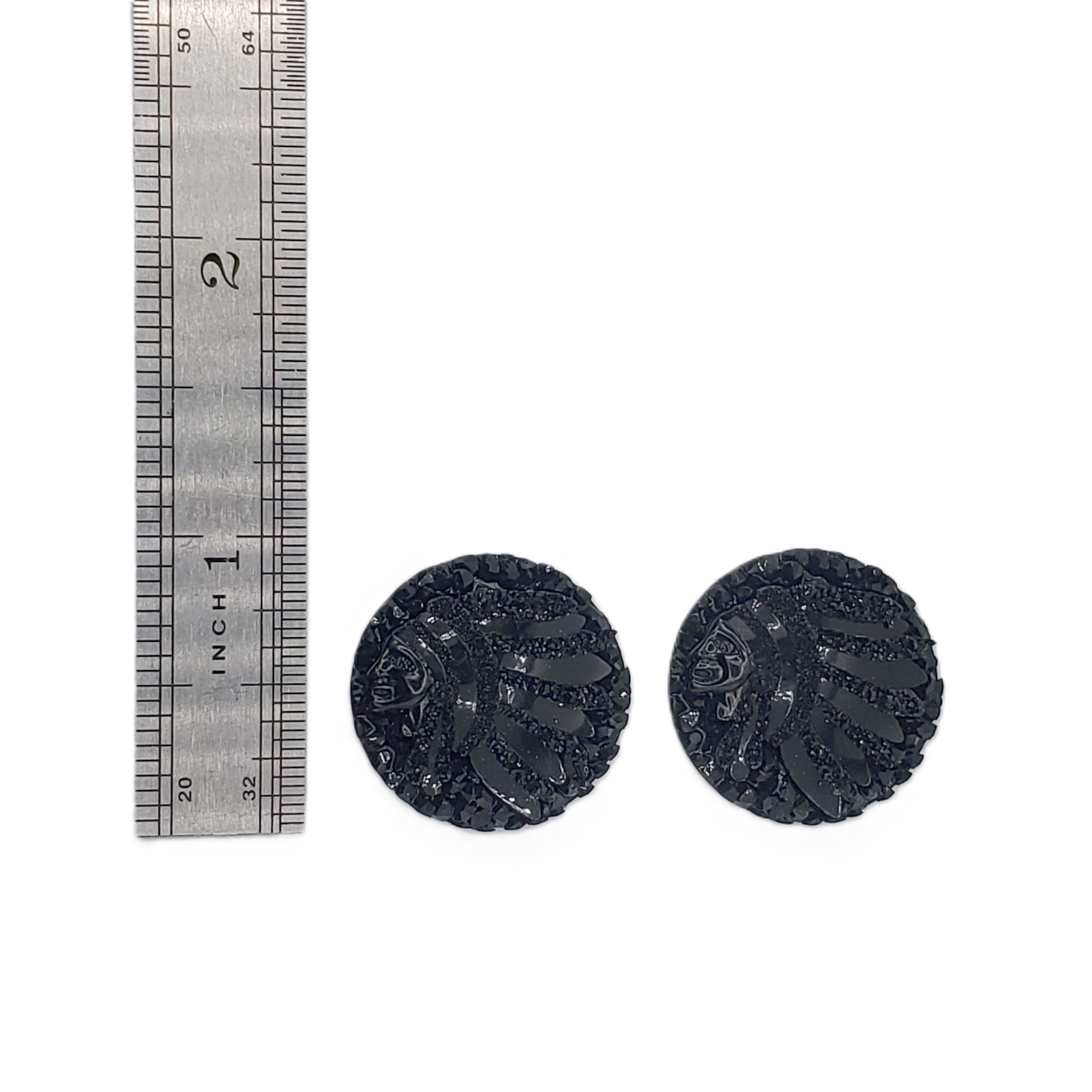 Resin Cab - Round Medium, Headdress