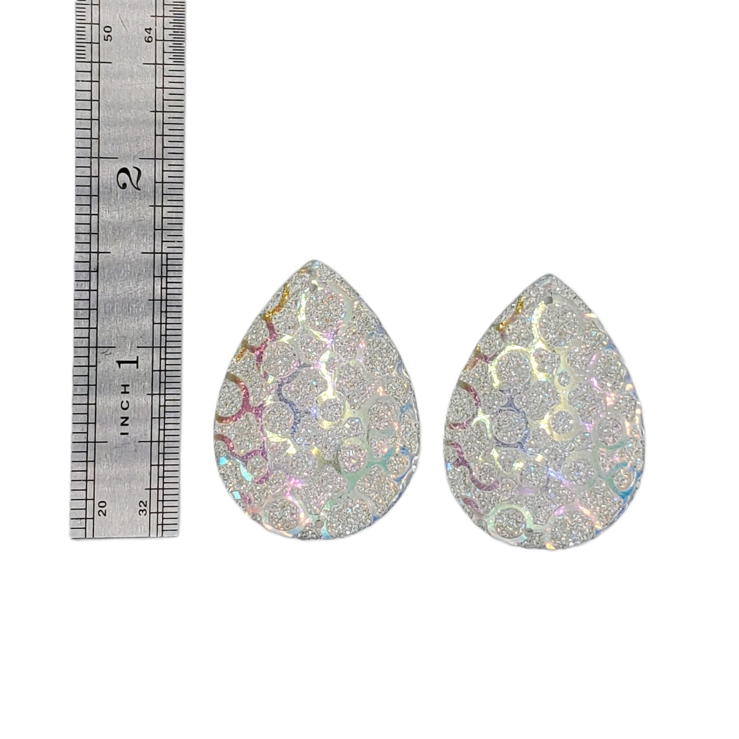 Resin Cab - Teardrop Large, Circles