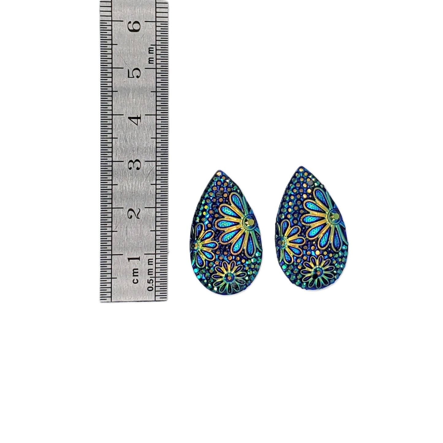 Resin Cab - Waterdrop Medium, Flower