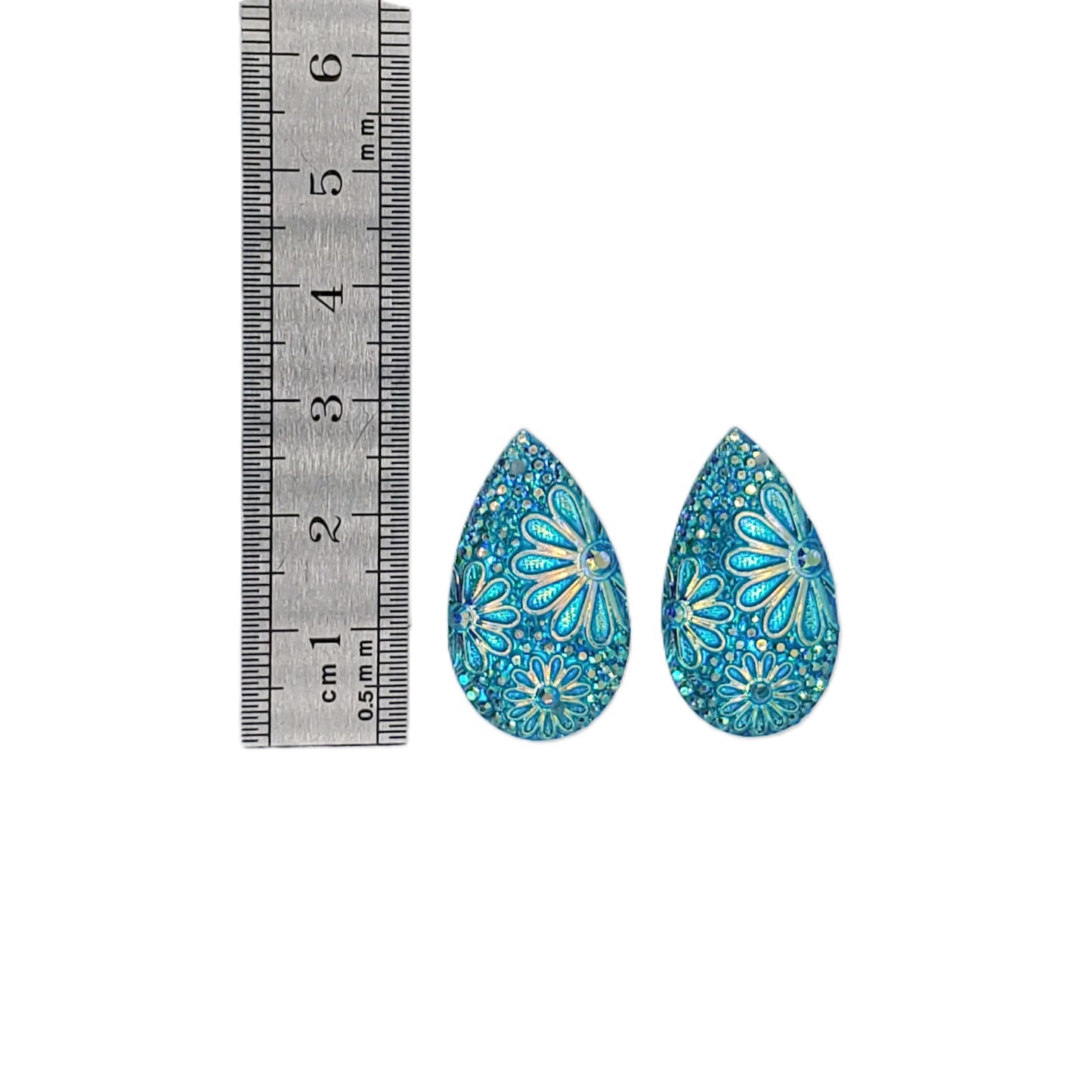 Resin Cab - Waterdrop Medium, Flower