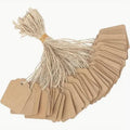 kraft shopping tags for pricing & labeling