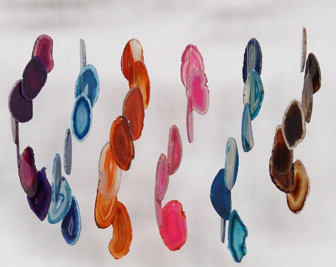 Windchime, Agate Slice - PoCo Inspired