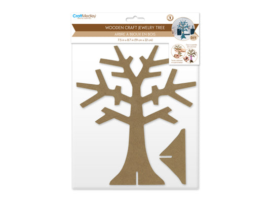 Wood Craft: DIY Jewelry Tree