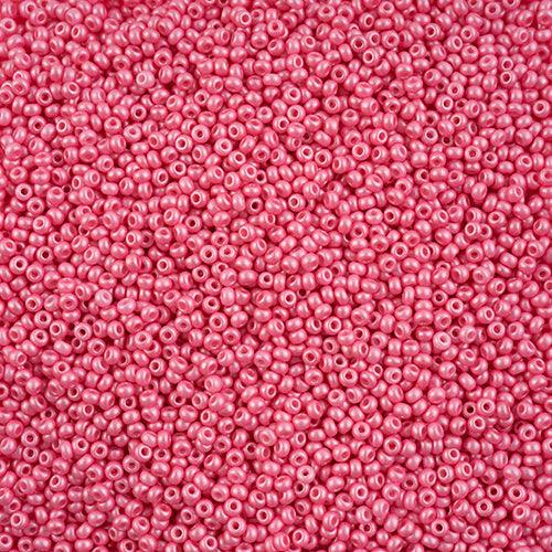 10-42109, Czech 22g PermaLux Dyed Chalk Lt. Pink - PoCo Inspired