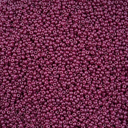 10-42112, Czech 22g PermaLux Dyed Chalk Purple - PoCo Inspired