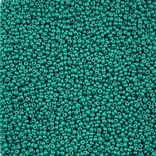 10-42116, Czech 22g PermaLux Dyed Sea Green - PoCo Inspired