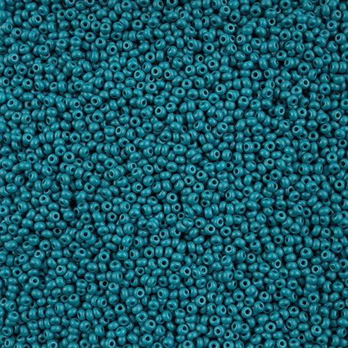 10-42117, Czech 22g PermaLux Dyed Teal - PoCo Inspired