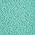 10-42137, Czech 22g PermaLux Dyed Chalk Mint Matte - PoCo Inspired