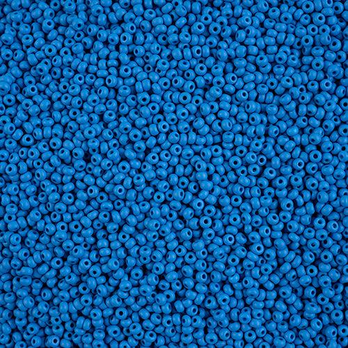 10-42142, Czech 22g PermaLux Dyed Chalk Blue Matte - PoCo Inspired
