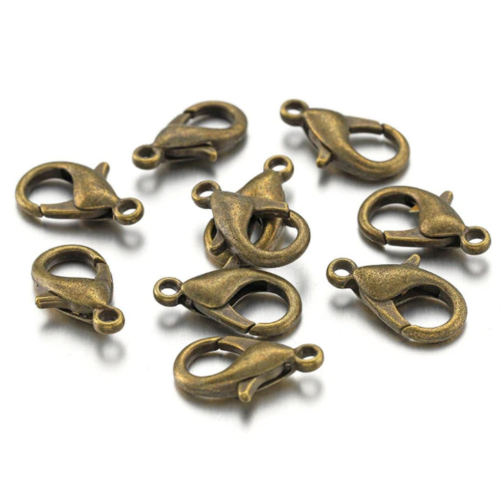 Lobster Clasp, 15mm - 10pc