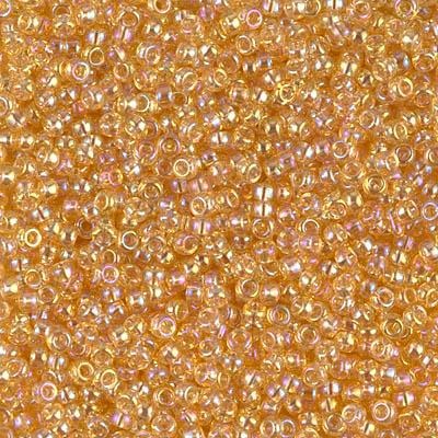 8-251, Miyuki 22g Transparent Light Topaz AB