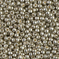 8-4221, Miyuki 22g Duracoat Galvanized Light Pewter