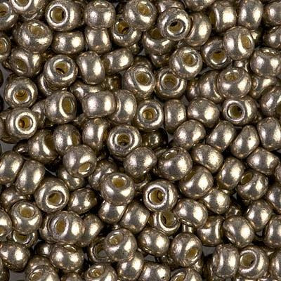 6-4222, Miyuki 20g Duracoat Galvanized Pewter