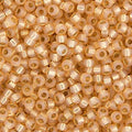 11-552, Miyuki 22g Silver Lined Light Apricot Alabaster