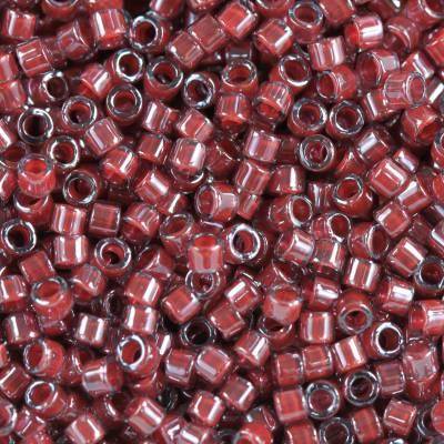 DB00-0280, Miyuki 5.2g Dark Plum Lined Crystal Luster - PoCo Inspired