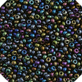 10-0096, Czech 22g Metallic Multi Iris