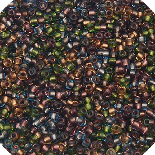10-0098, Czech 22g Colour Lined Earthtone