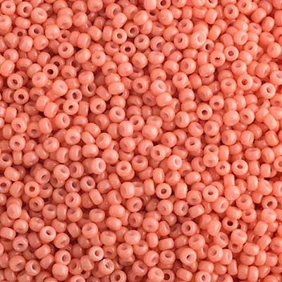 11-4462, Miyuki 22g Duracoat Op Med Salmon Pink